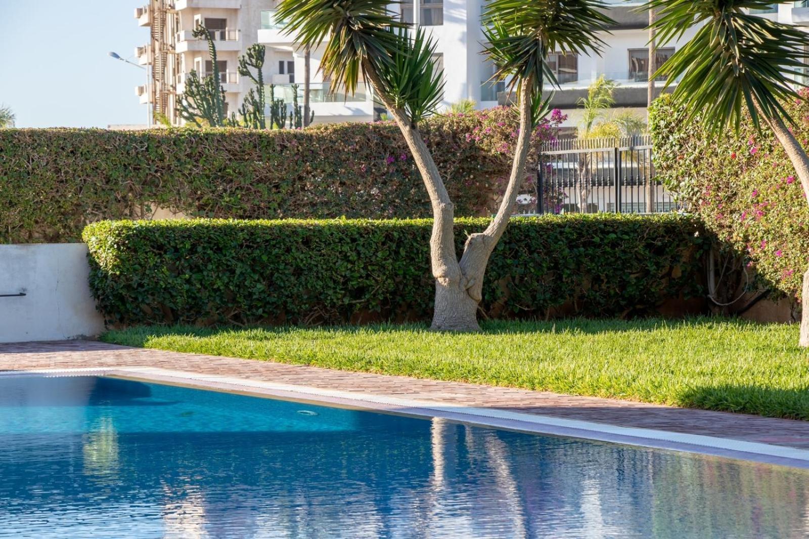 Prime Apt Near Beach With Pool, Amenities, Activities Deals Agadir Luaran gambar